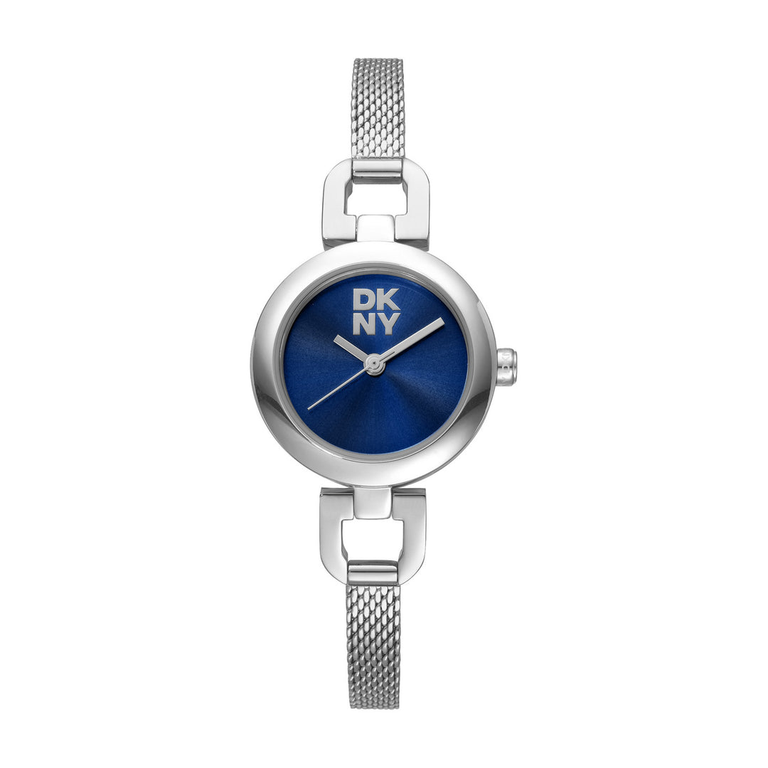 DKNY Milanese Silver 26mm Blue Dial Womens Watch