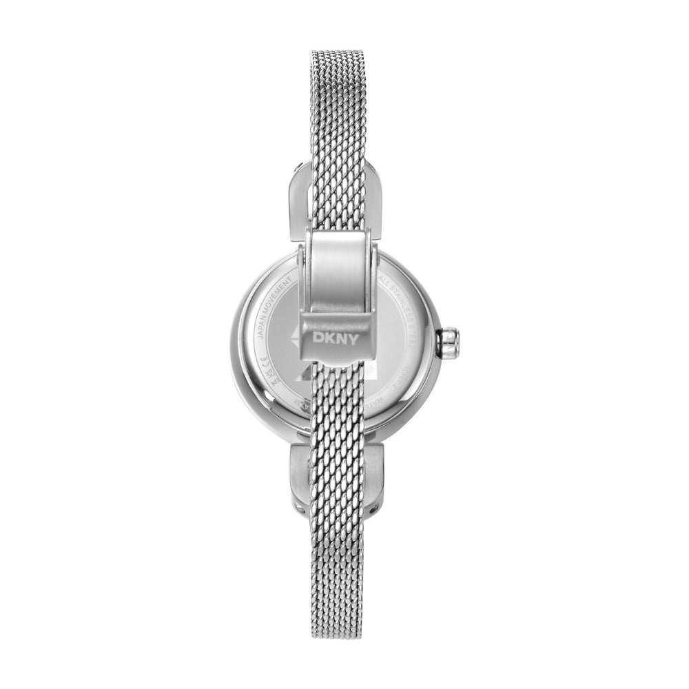 DKNY Milanese Silver 26mm Blue Dial Womens Watch