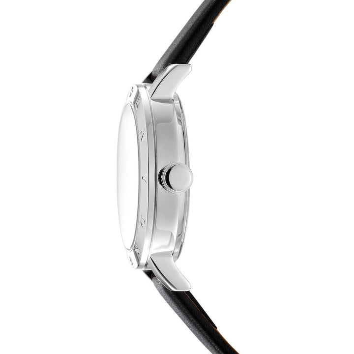 DKNY Essentials Silver 28mm Silver Dial Womens Watch + Silver Bracelet