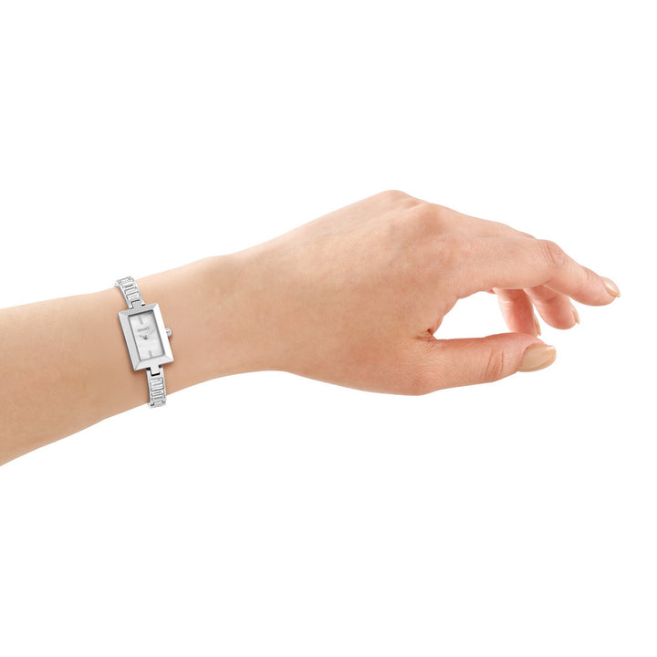 DKNY Signature Shape Silver Stainless Steel 17x31.5mm Watch - view 4