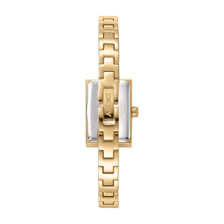 DKNY Signature Shape Gold Stainless Steel 17x31.5mm Watch - view 2