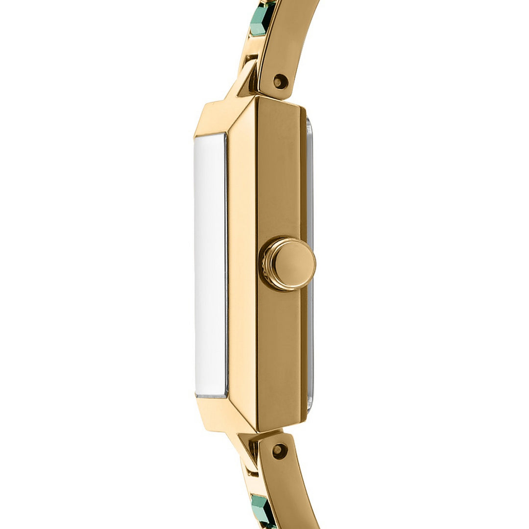 DKNY Signature Shape Green/Gold Stainless Steel 17x31.5mm Watch - view 2
