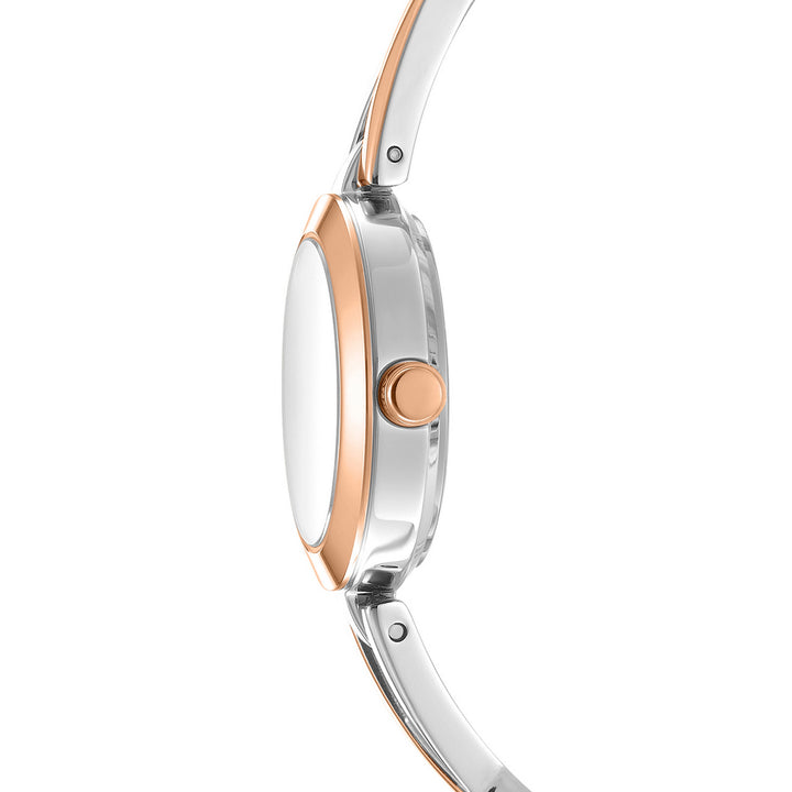 DKNY Half Bangle Rose Two-Tone 26mm Womens Watch