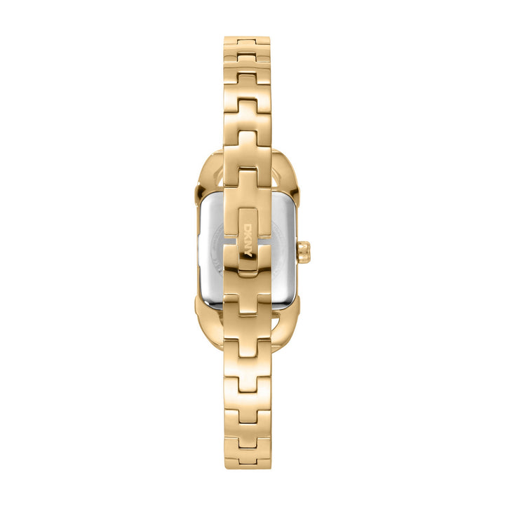 DKNY Signature Shape Gold Stainless Steel 18x37mm Watch - view 2