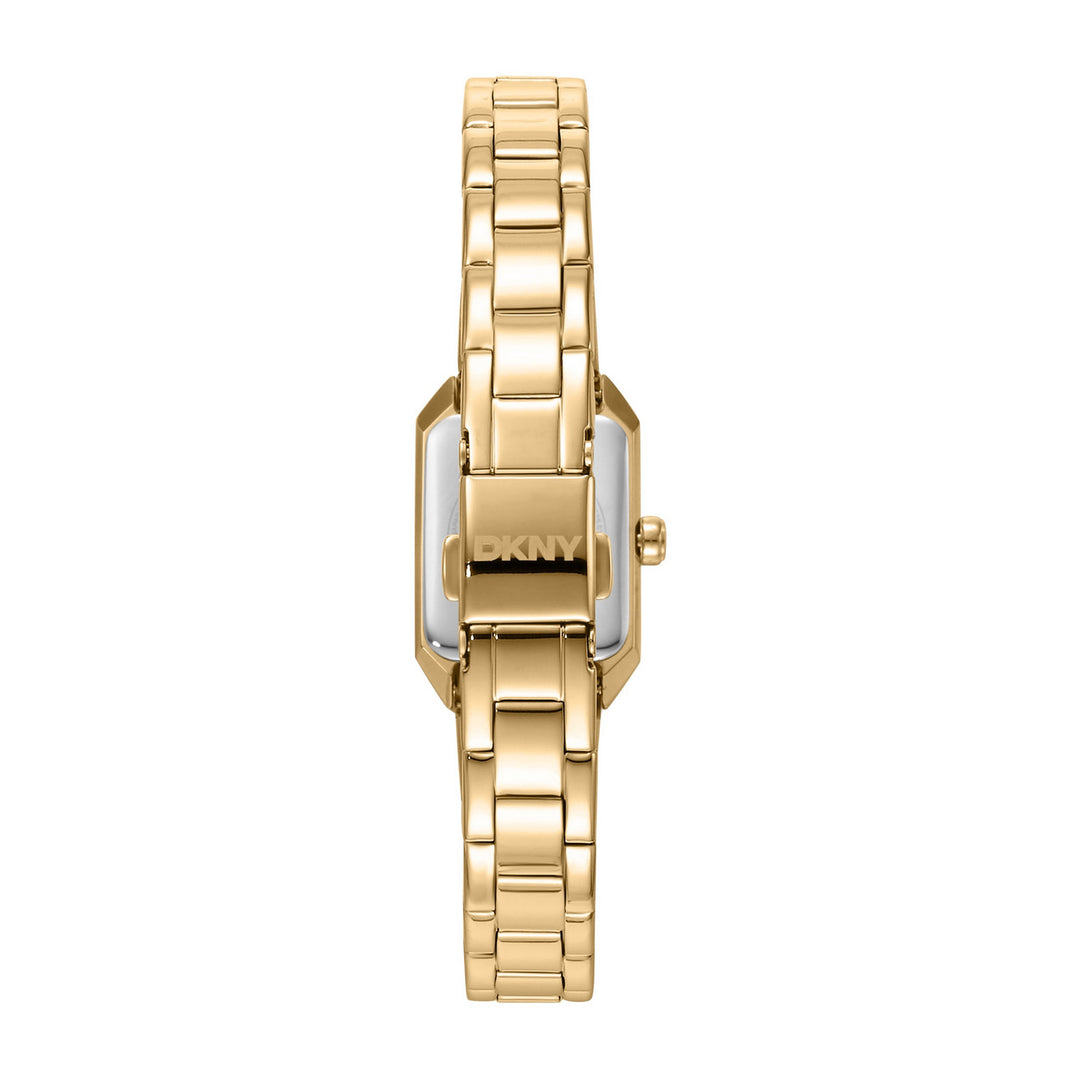 DKNY Signature Shape Gold Stainless Steel 18x27mm Watch - view 2