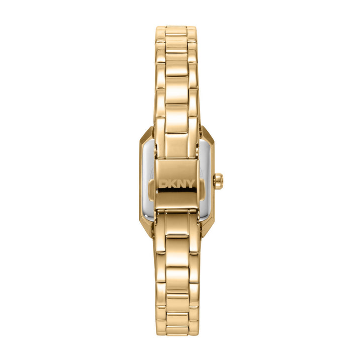 DKNY Signature Shape Gold Stainless Steel 18x27mm Watch - view 2