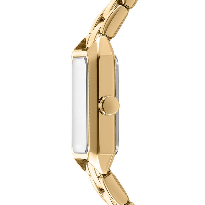 DKNY Signature Shape Gold Stainless Steel 18x27mm Watch - view 3