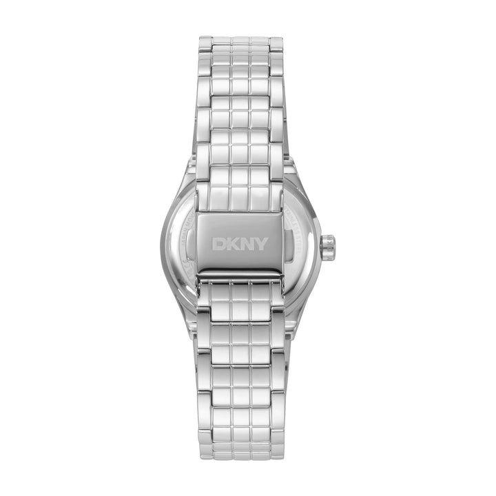 DKNY Essentials Silver Stainless Steel 28mm Watch and Stainless Steel Bracelet Set - view 2