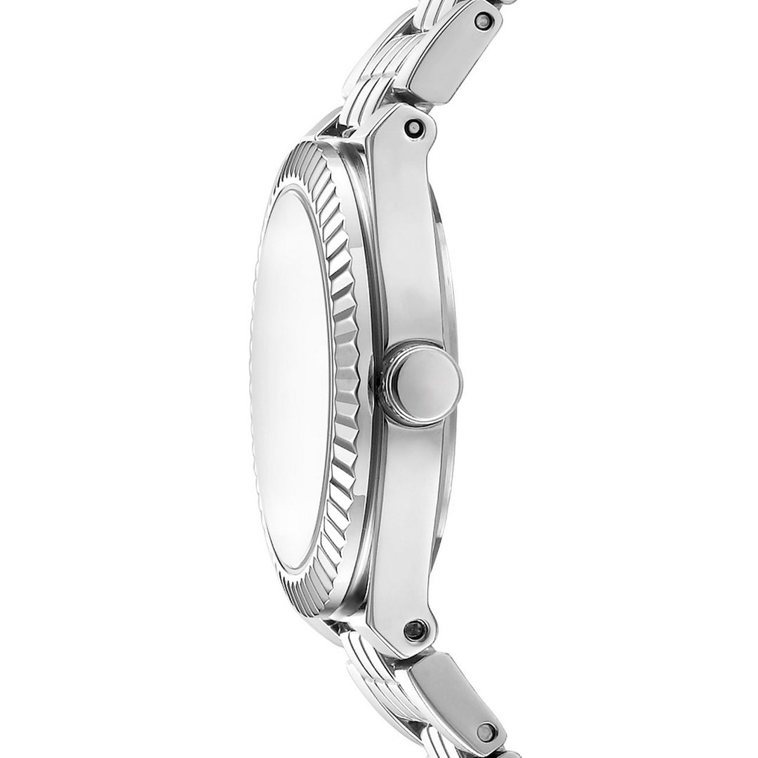 DKNY Essentials Silver Stainless Steel 28mm Watch and Stainless Steel Bracelet Set - view 3