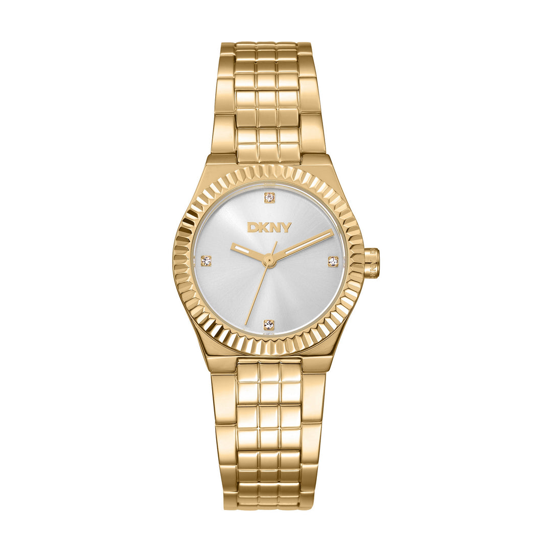 DKNY Essentials Gold Stainless Steel 28mm Watch and Gold Stainless Steel Bracelet Set - view 5