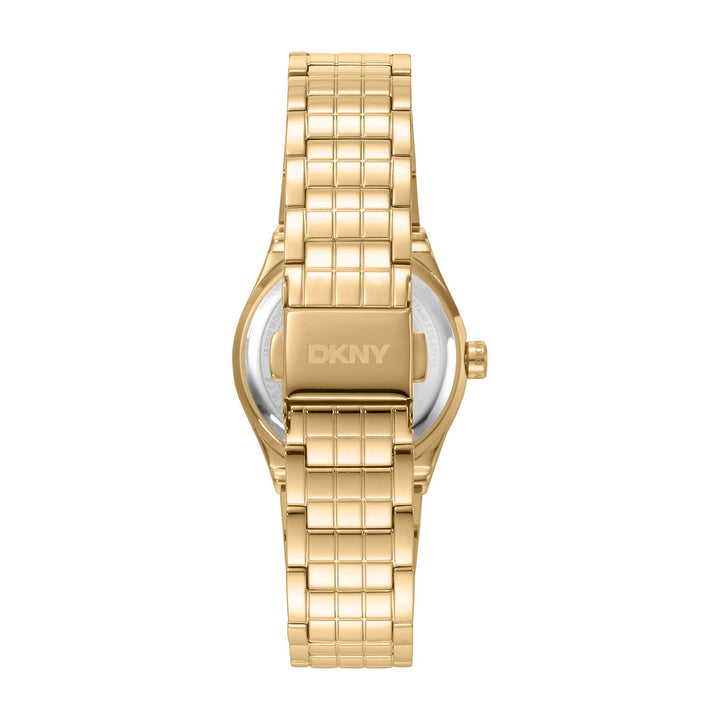 DKNY Essentials Gold Stainless Steel 28mm Watch and Gold Stainless Steel Bracelet Set - view 2