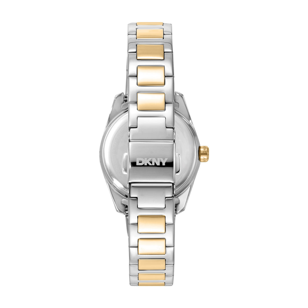 DKNY Evening Two Tone Stainless Steel 28mm Watch and Gold Stainless Steel Bracelet Set - view 2