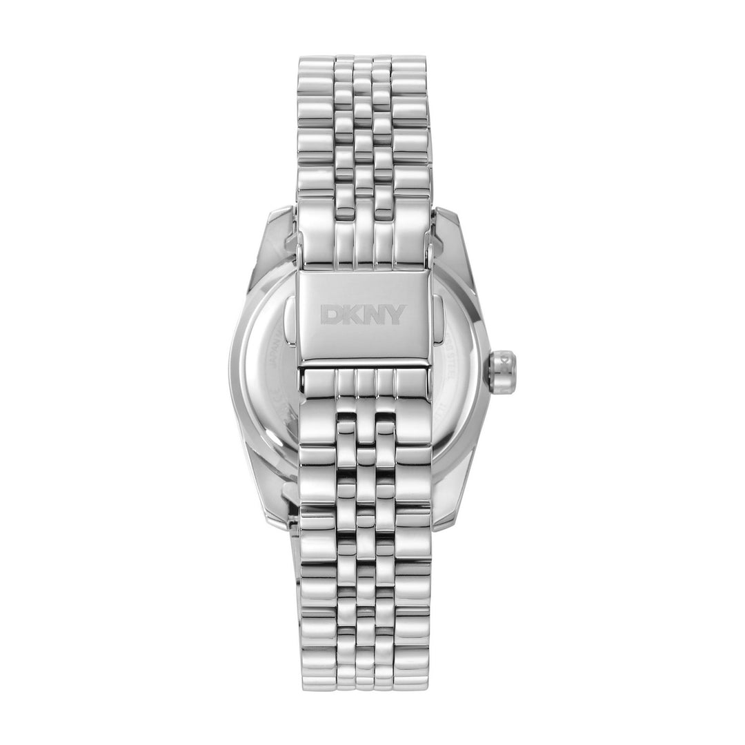 DKNY Logo Silver Stainless Steel 30mm Watch - view 2
