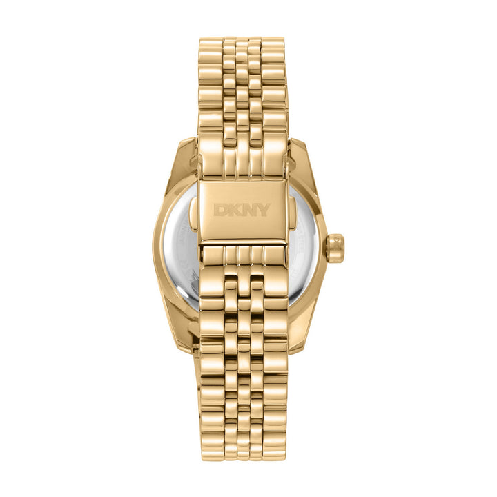 DKNY Logo Gold Stainless Steel 30mm Watch - view 2