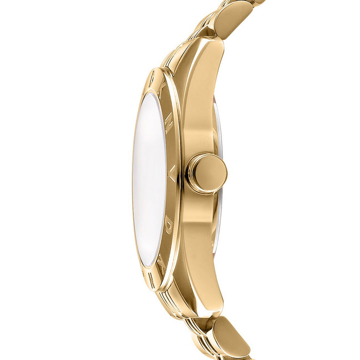 DKNY Logo Gold Stainless Steel 30mm Watch - view 3