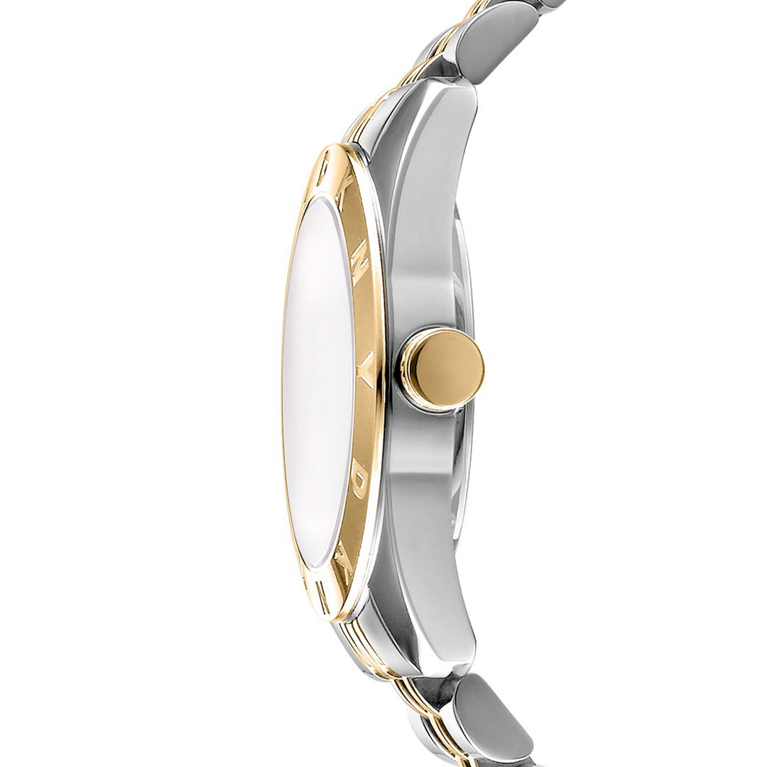DKNY Logo Two Tone Stainless Steel 30mm Watch - view 3