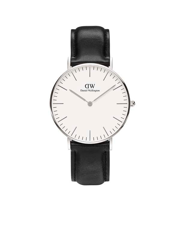 Daniel Wellington Classic 36 Sheffield Silver & White Watch