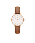 Daniel Wellington Petite 28 Durham Rose Gold & White Watch