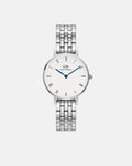 Daniel Wellington Petite Roman Numerals 28 5-Link S White Watch