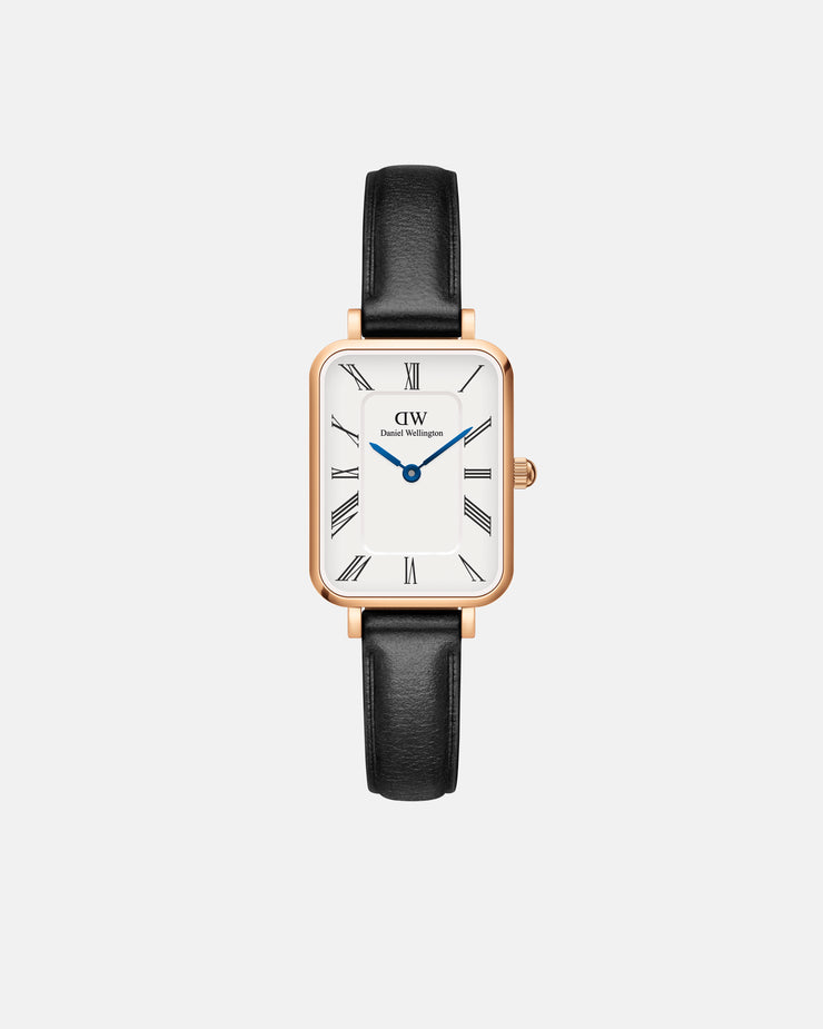 Daniel Wellington Quadro Roman Numerals 20x26 Sheffield RG White Watch