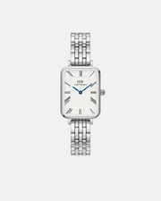 Daniel Wellington Quadro Roman Numerals 20x26 5-Link S White Watch