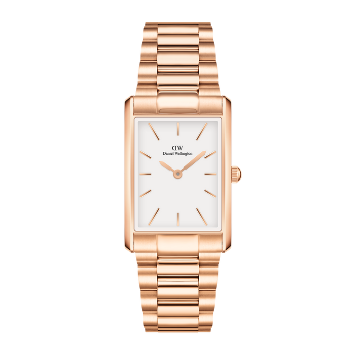 Daniel Wellington Bound 32x22 3-Link RG White Watch
