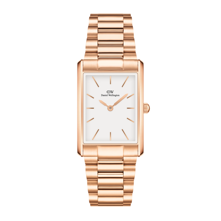 Bound 35x24 3-Link RG White Watch