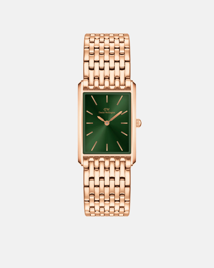 Daniel Wellington Bound 32x22 9-Link RG Emerald Sunray Watch