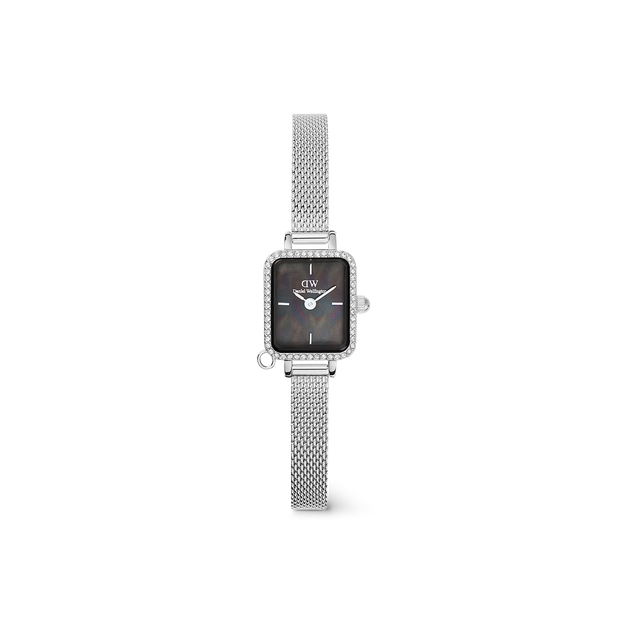 Daniel Wellington Quadro Mini Crystal Zodiac Sterling Watch