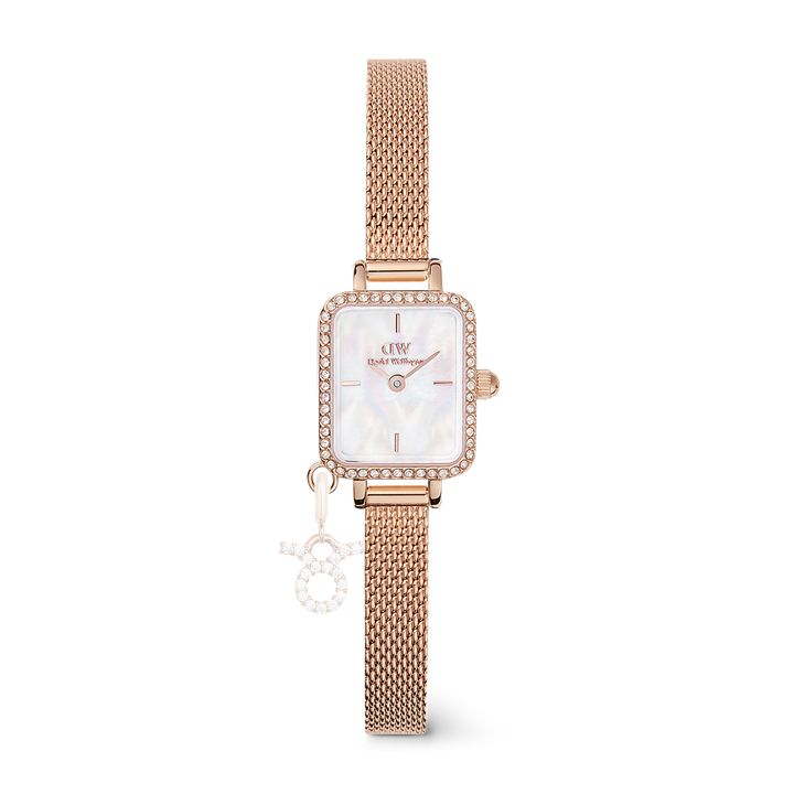 Daniel Wellington Quadro Mini Crystal Zodiac Melrose Watch