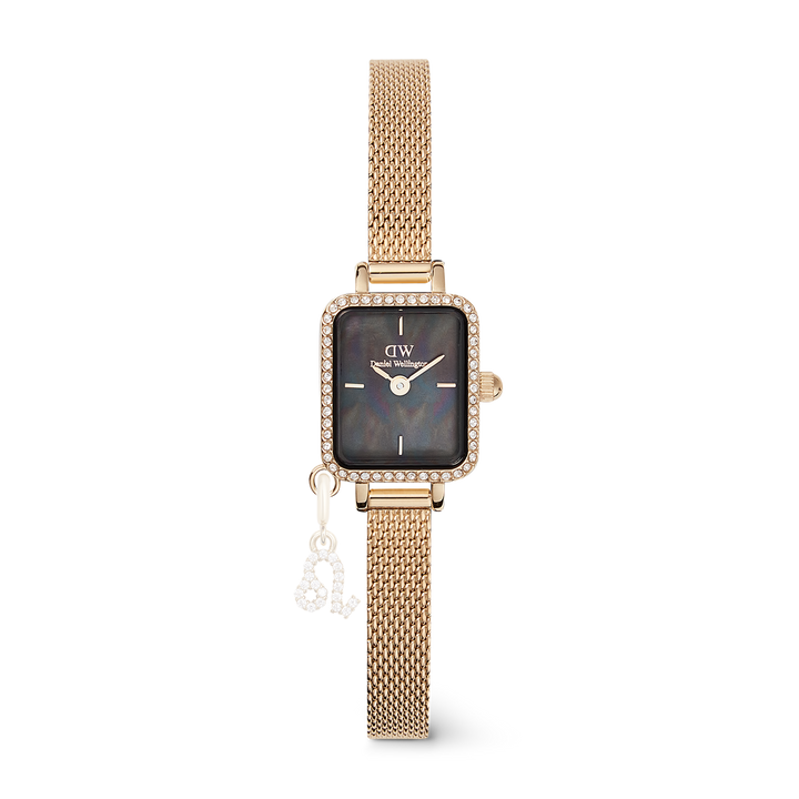 Daniel Wellington Quadro Mini Crystal Zodiac Evergold Watch