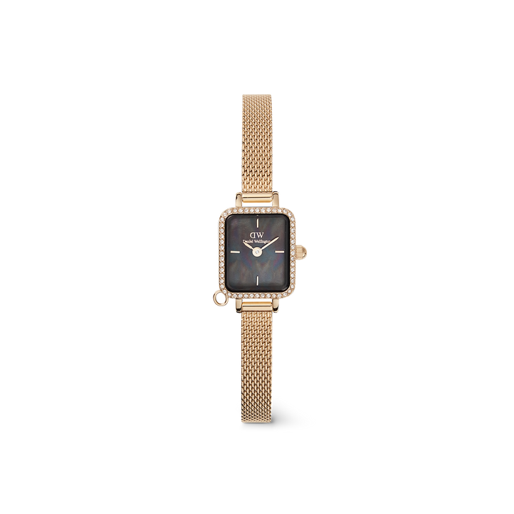 Daniel Wellington Quadro Mini Crystal Zodiac Evergold Watch