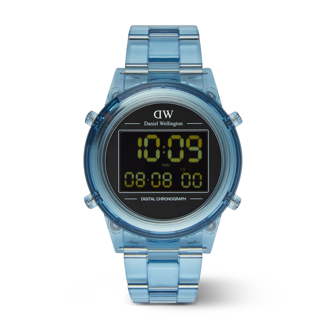 Daniel Wellington Retro Digital Light Blue Watch