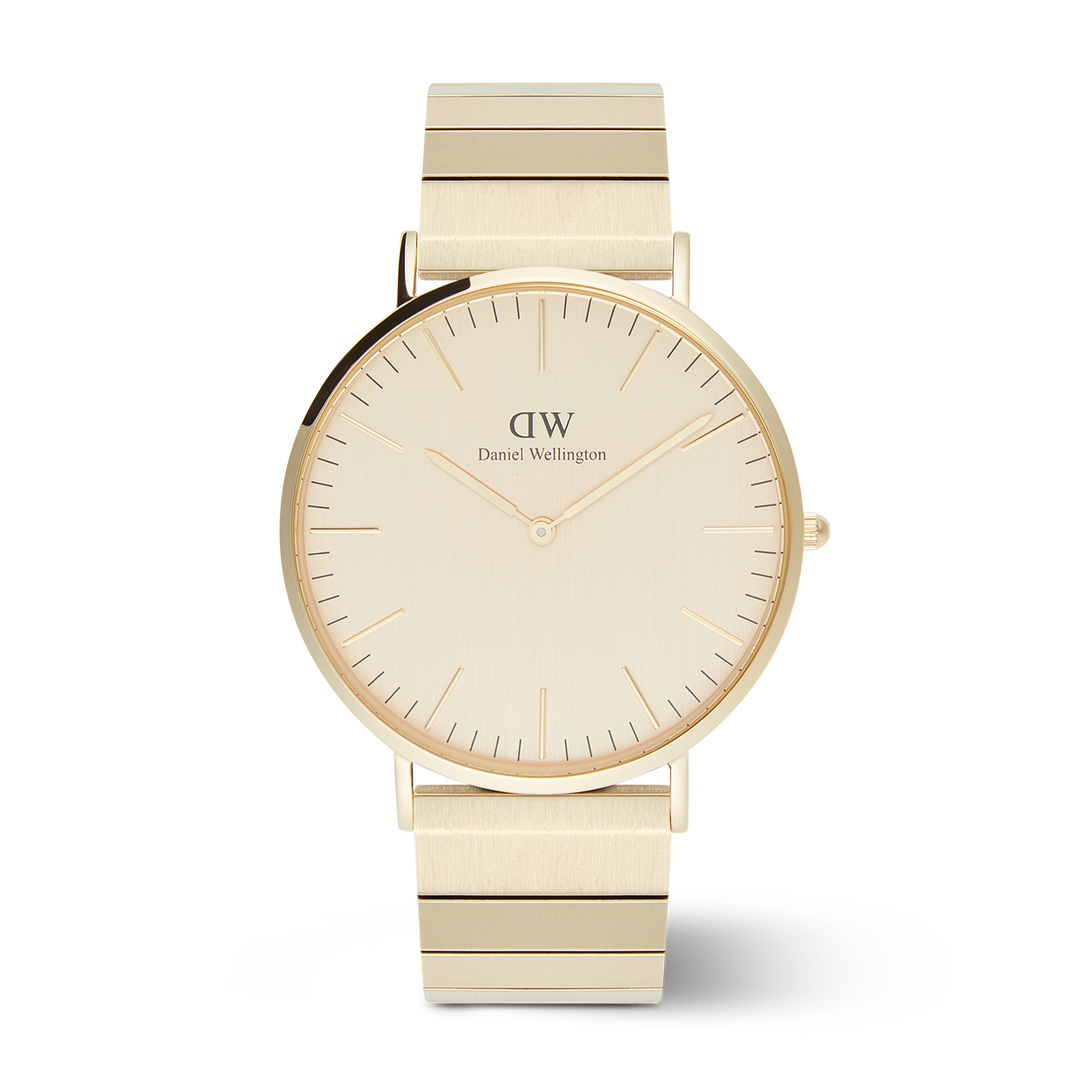Daniel Wellington Classic Piano Link Gold Unitone Watch