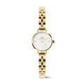 Daniel Wellington Petite Mini Arch 3-link White Gold