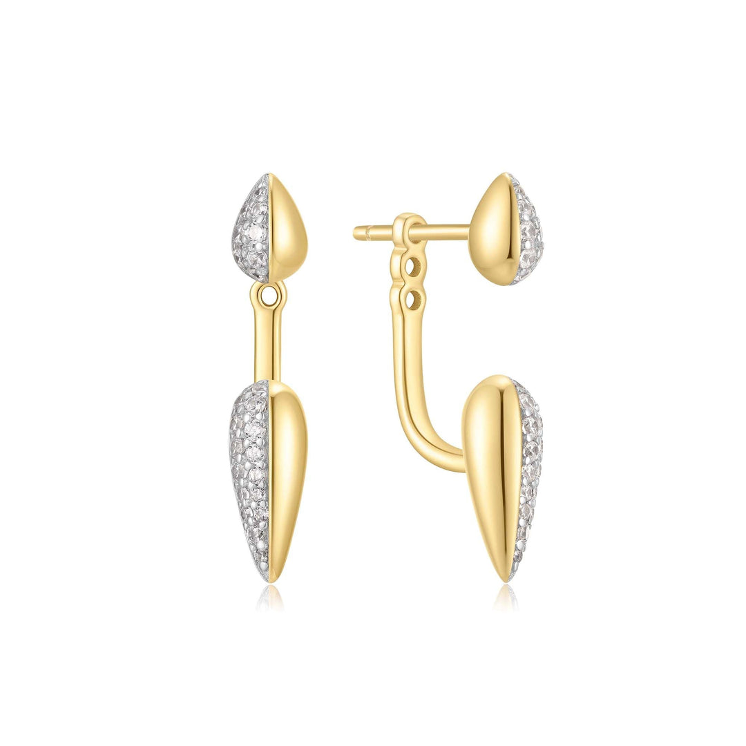 Ania Haie Two-Tone Sparkling Puffy Spike Ear Jackets