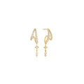 Ania Haie Gold Star Drop Stud Earrings | The Jewellery Boutique Australia