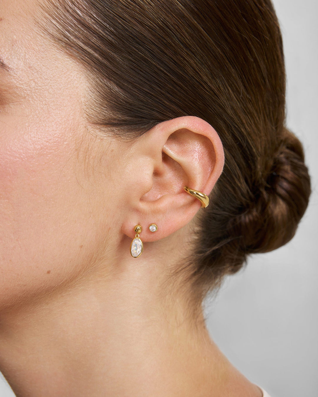 Ania Haie Gold Wave Ear Cuff E079-01G