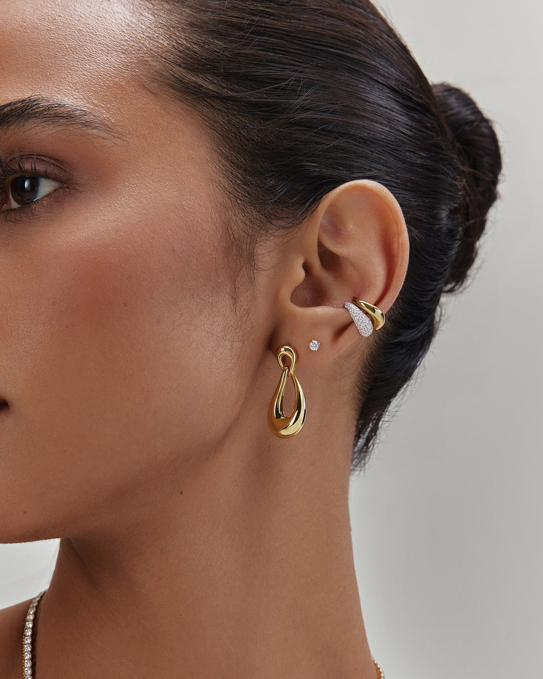 Ania Haie Gold Wave Ear Cuff E079-01G