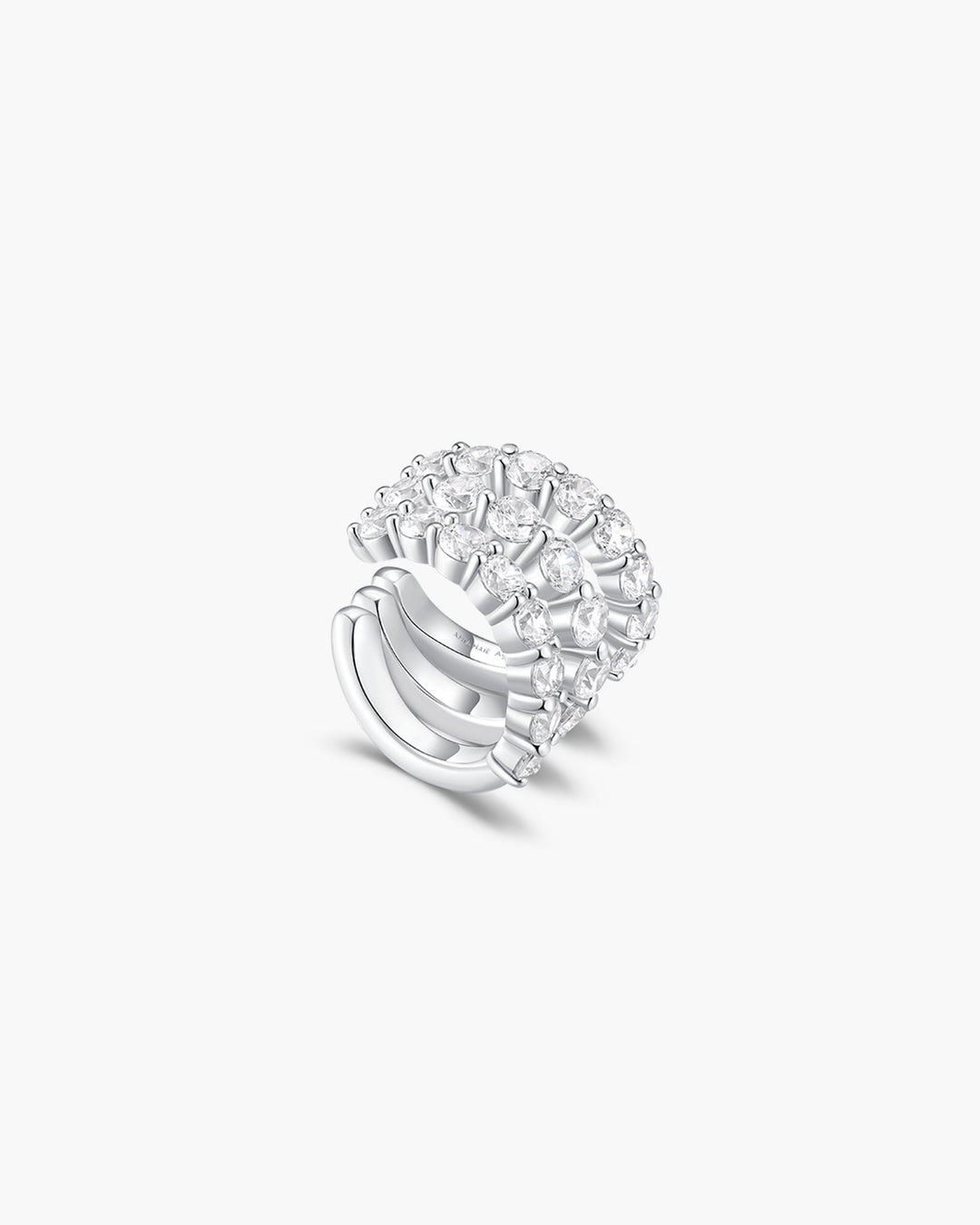 Ania Haie Silver Pave Triple Wrap Ear Cuff E079-02H