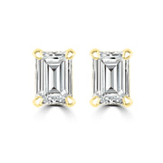 0.20ct HI I1 Diamond Earrings in 9K Yellow Gold