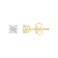 9K Yellow Gold 0.20ct Diamond Claw Stud Earrings
