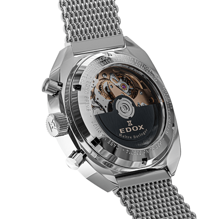 Edox Sportsman Chronograph Automatic Fangio Limited Edition Beige