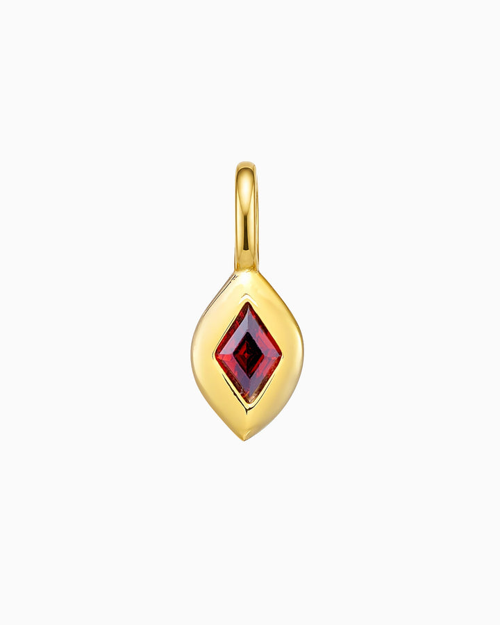 Ever 14k Gold Vermeil January Birthstone Charm