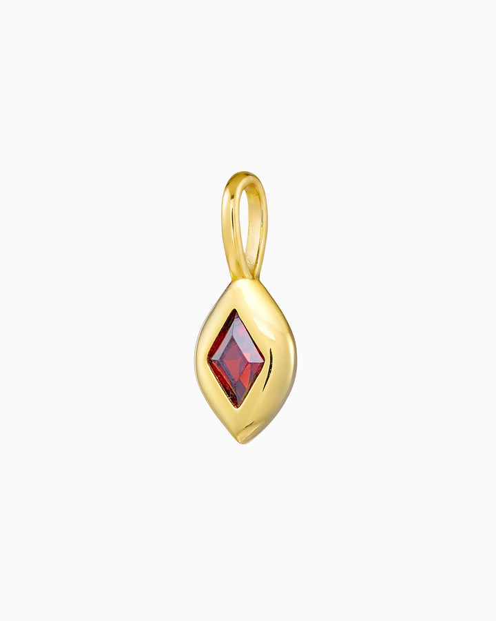 Ever 14k Gold Vermeil January Birthstone Charm