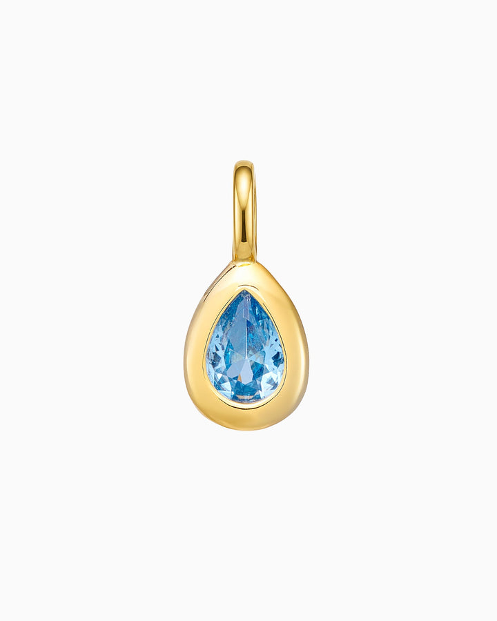 Ever 14k Gold Vermeil March Birthstone Charm
