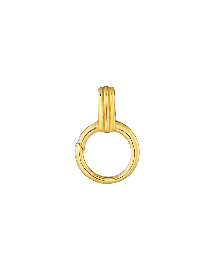 Charmed 14k Gold Vermeil 3 Line Charm Carrier