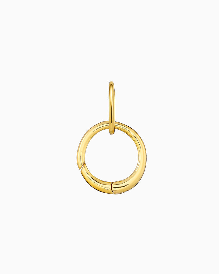 Charmed 14k Gold Vermeil Plain Charm Carrier