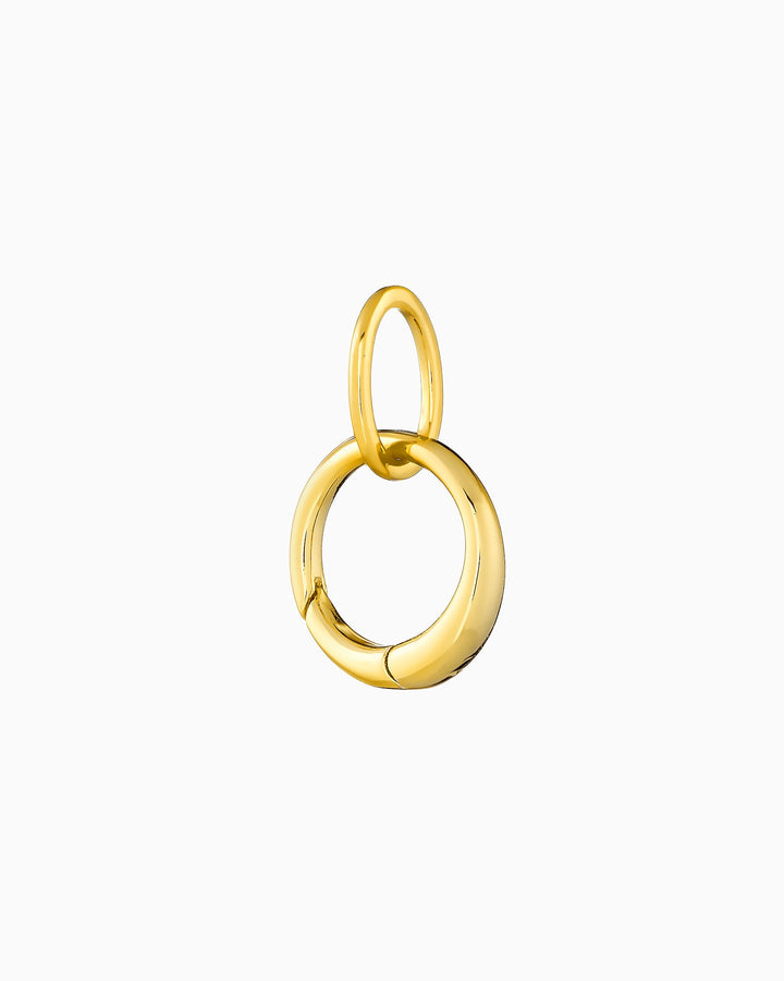 Charmed 14k Gold Vermeil Plain Charm Carrier