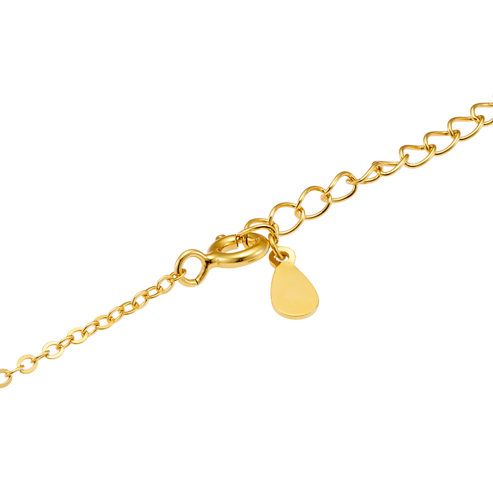 Lustre 14k Gold Vermeil Plain T-Bar Necklace